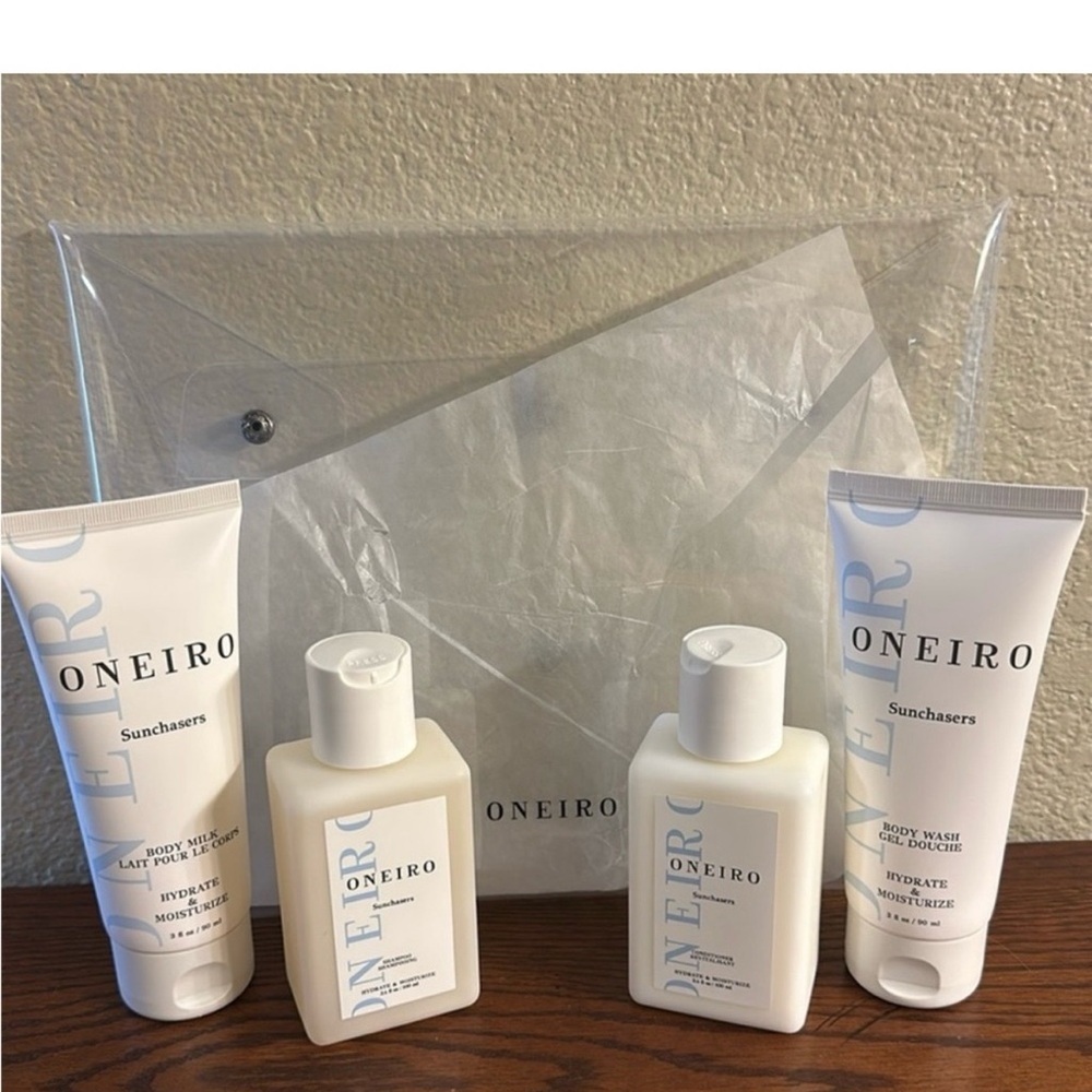 Oneiro Sunchasers Bath & Body Set - White